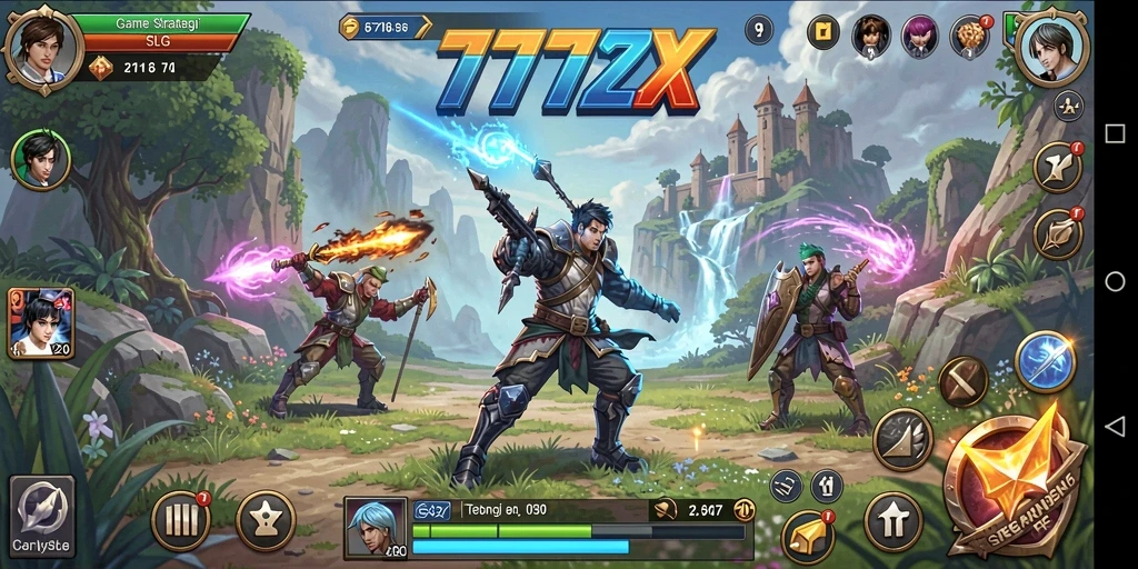 Tampilan gameplay 777ZX yang menegangkan dan penuh strategi.