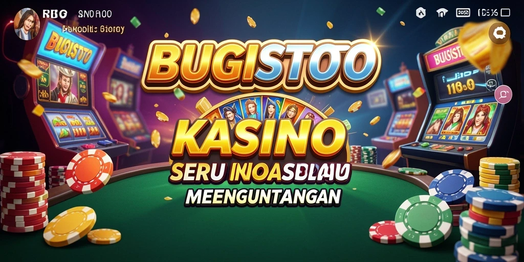 Tampilan menarik dari gameplay Kasino di BUGISTOTO.