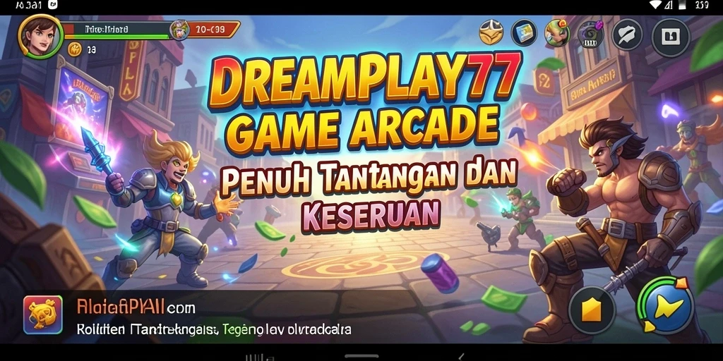 Tampilan gameplay menarik dan menantang di DREAMPLAY77.