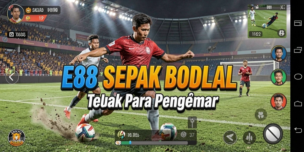 Tampilan gameplay E88 yang seru dan menegangkan.