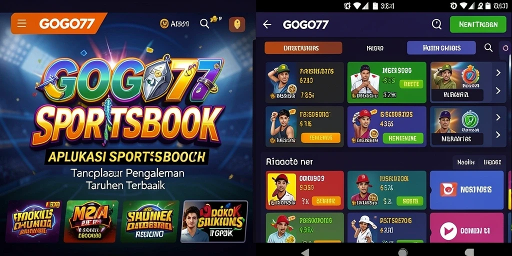 Tampilan gameplay menarik dari aplikasi Sportsbook GOGO77.