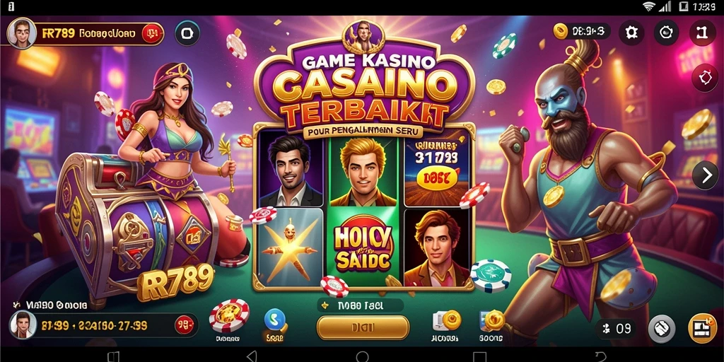 Gameplay menarik dari RR789 di dunia kasino.