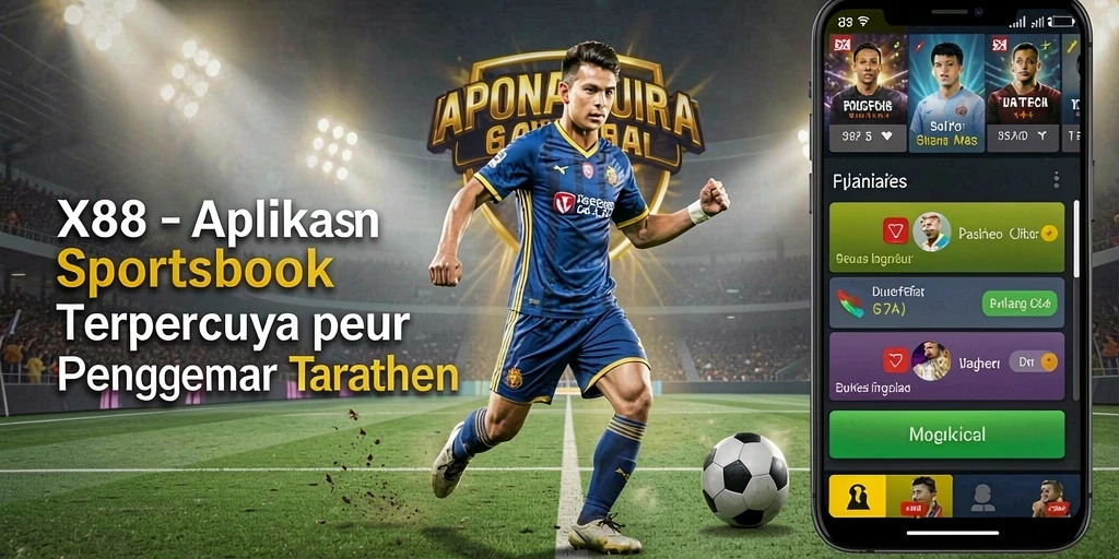 Tampilan menarik dari gameplay sportsbook di X88.